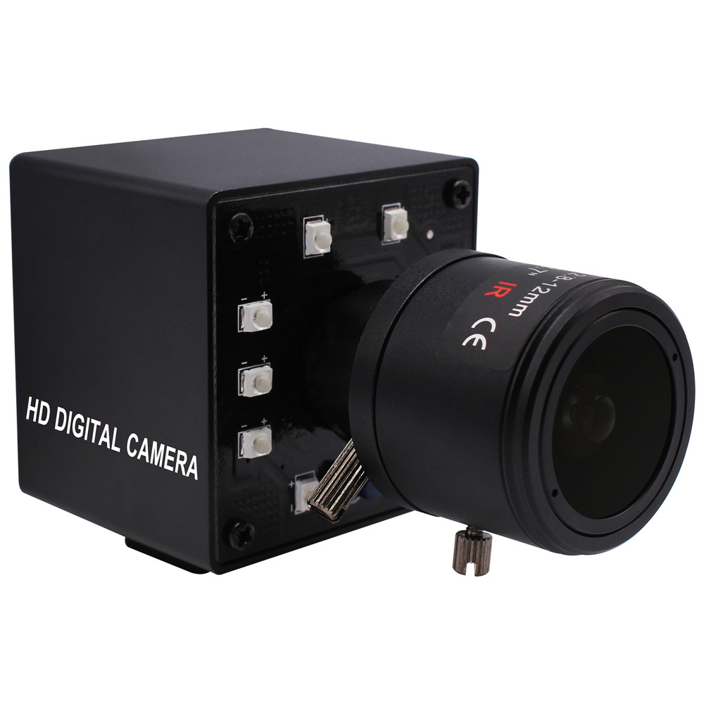 2MP Full HD Infrared Night Vision USB Webcam 1080P Free Driver with Varifocal M12 2.8-12mm Lens - Click Image to Close